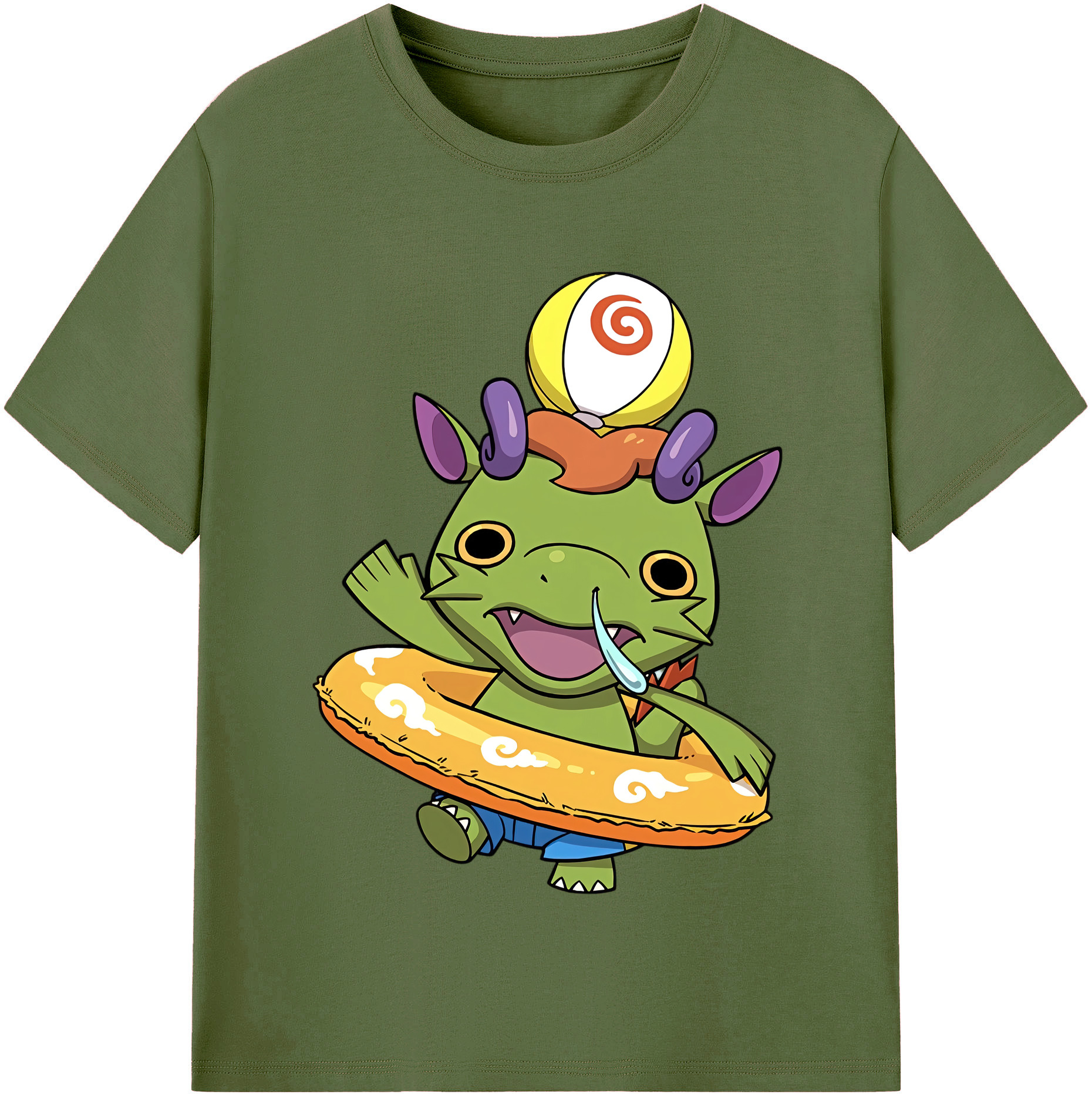 （画像用） 妖怪ウォッチ Yo-kai Watch 綿100％半袖Tシャツ（フロントプリント）